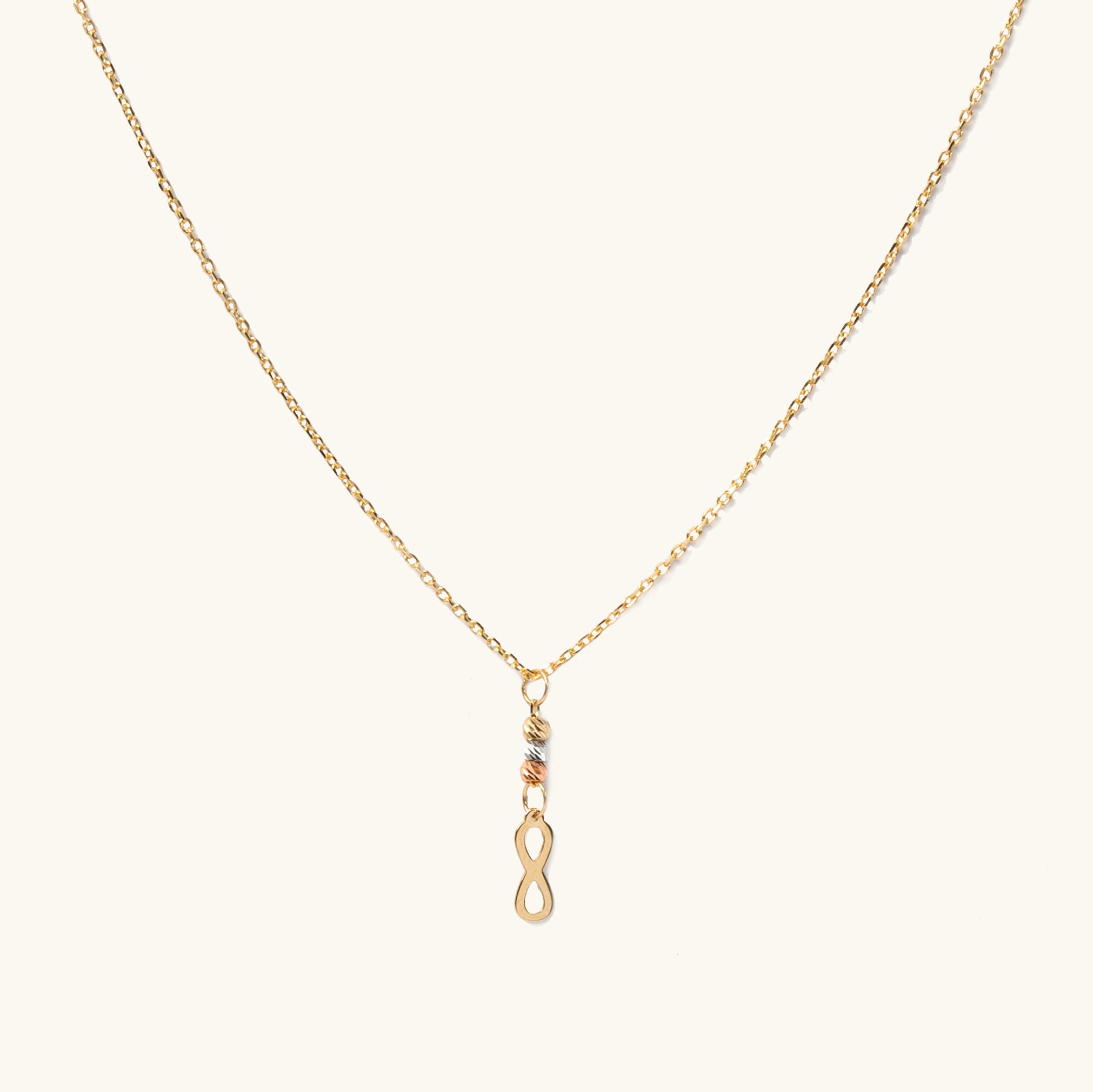 The Petit Trio Infinity Necklace