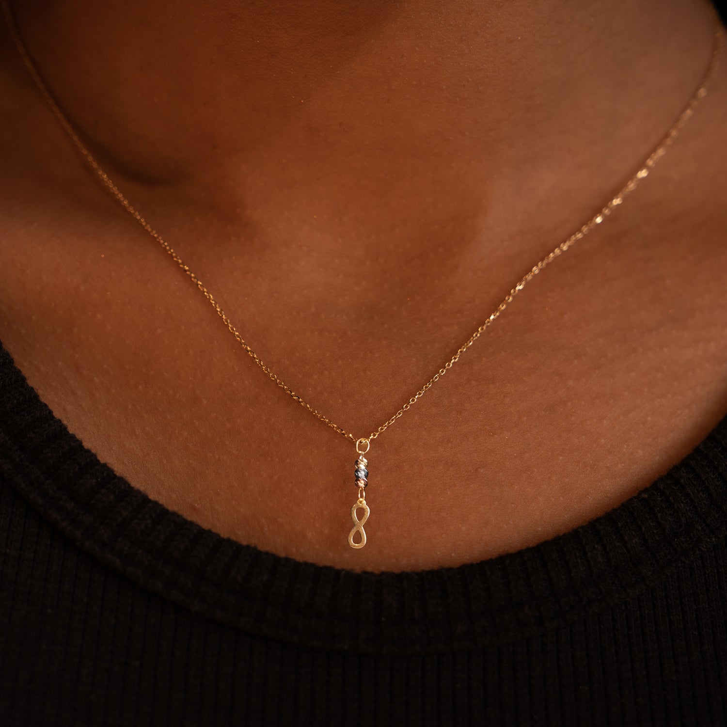 The Petit Trio Infinity Necklace