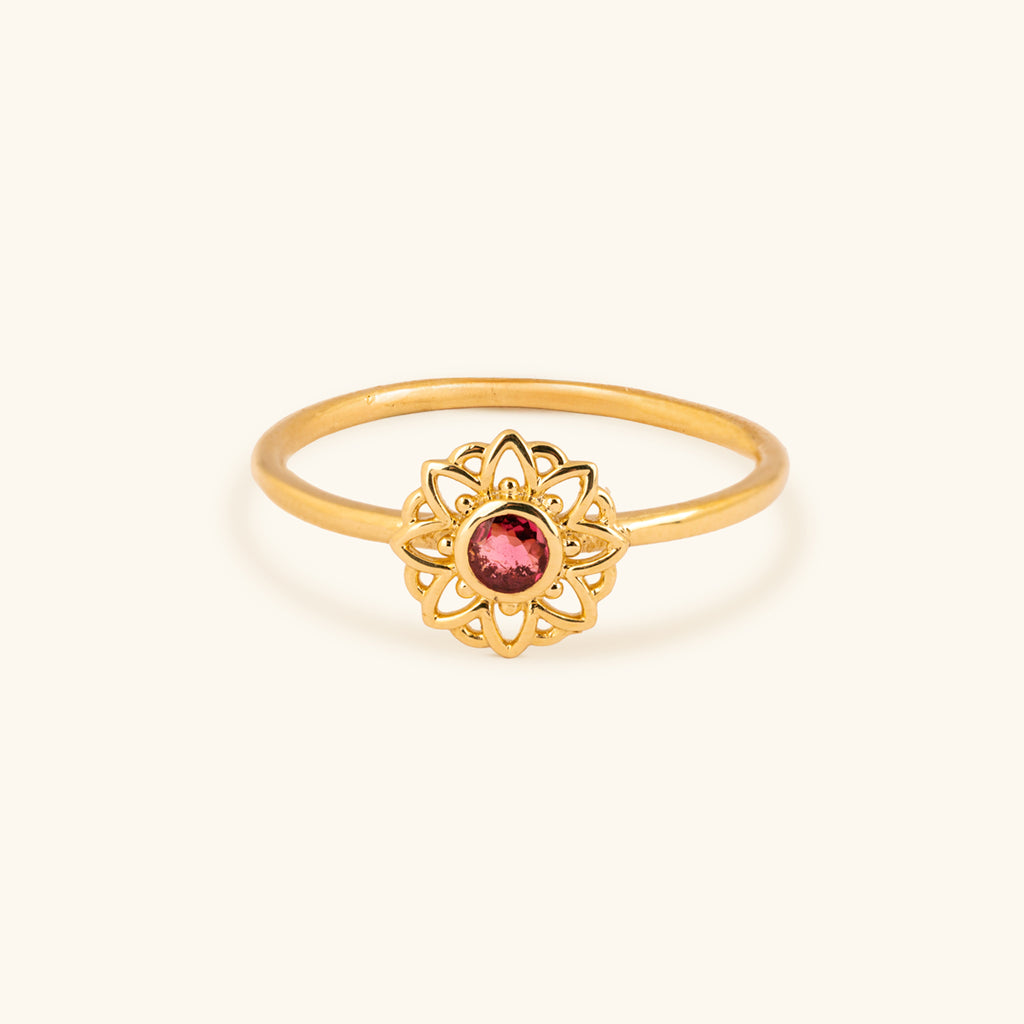 The Dahlia Ruby Ring