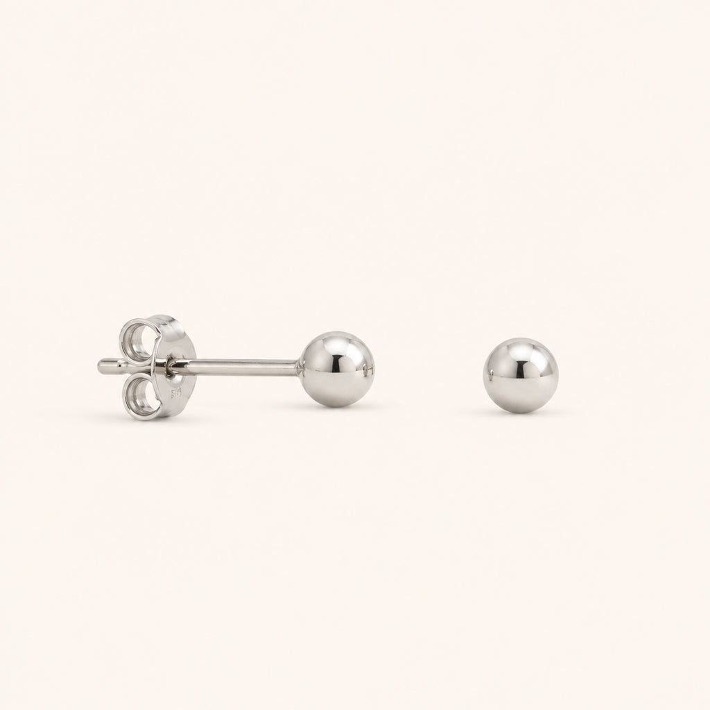 The Petit White Gold Sphere