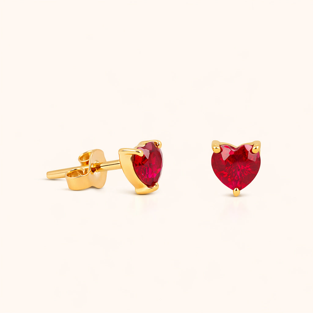 The Ruby Beloved Studs