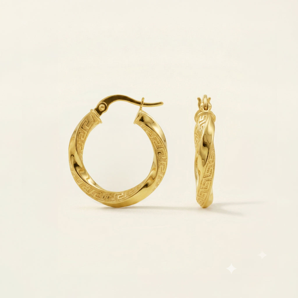 The Twisted Athena Hoops