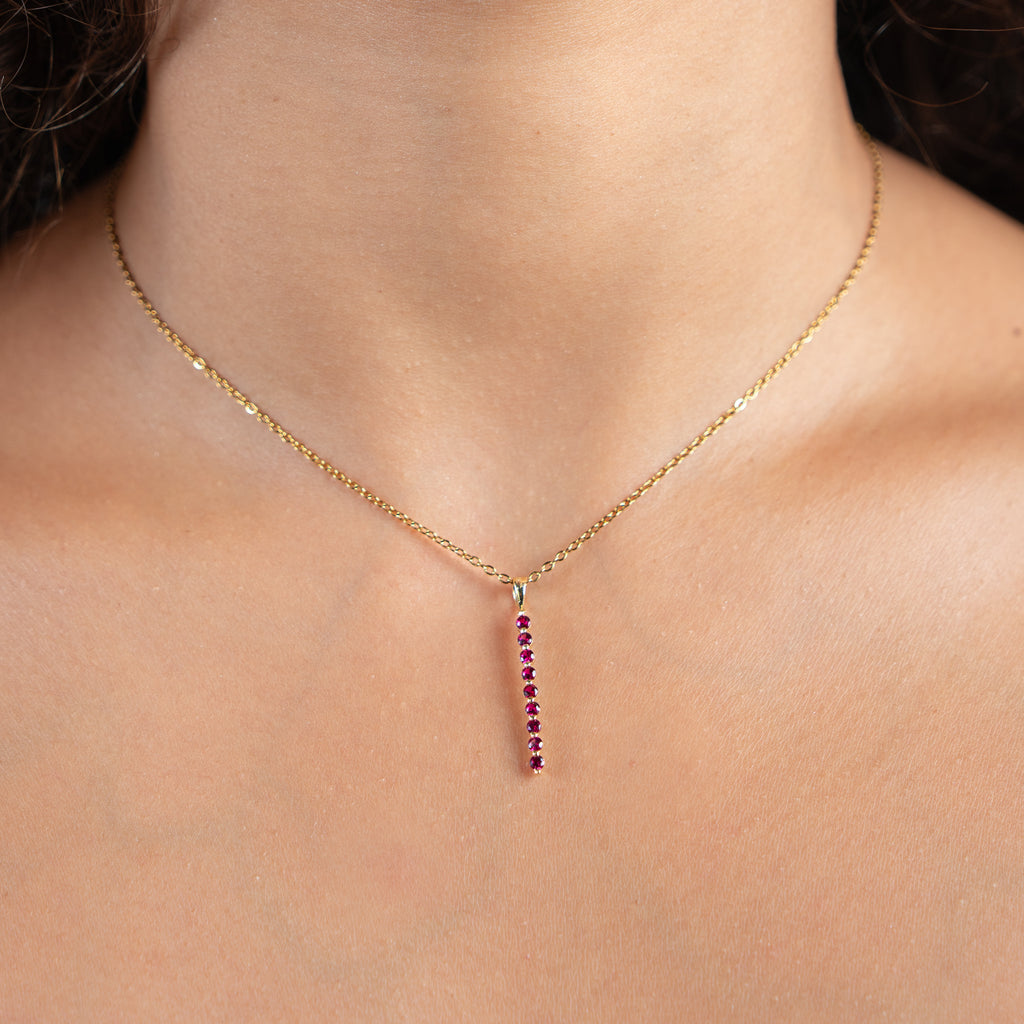 The Celestial Ruby Pendant