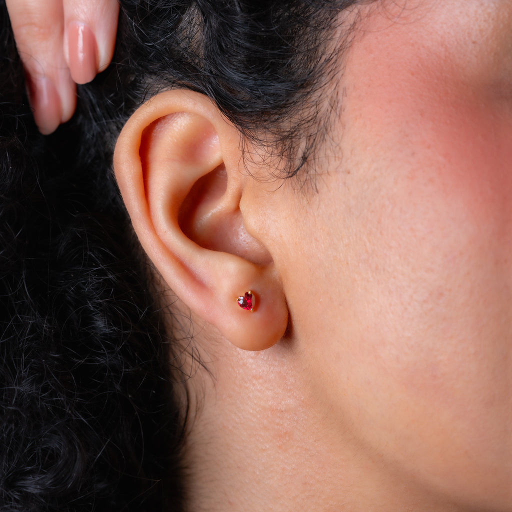 The Ruby Beloved Studs