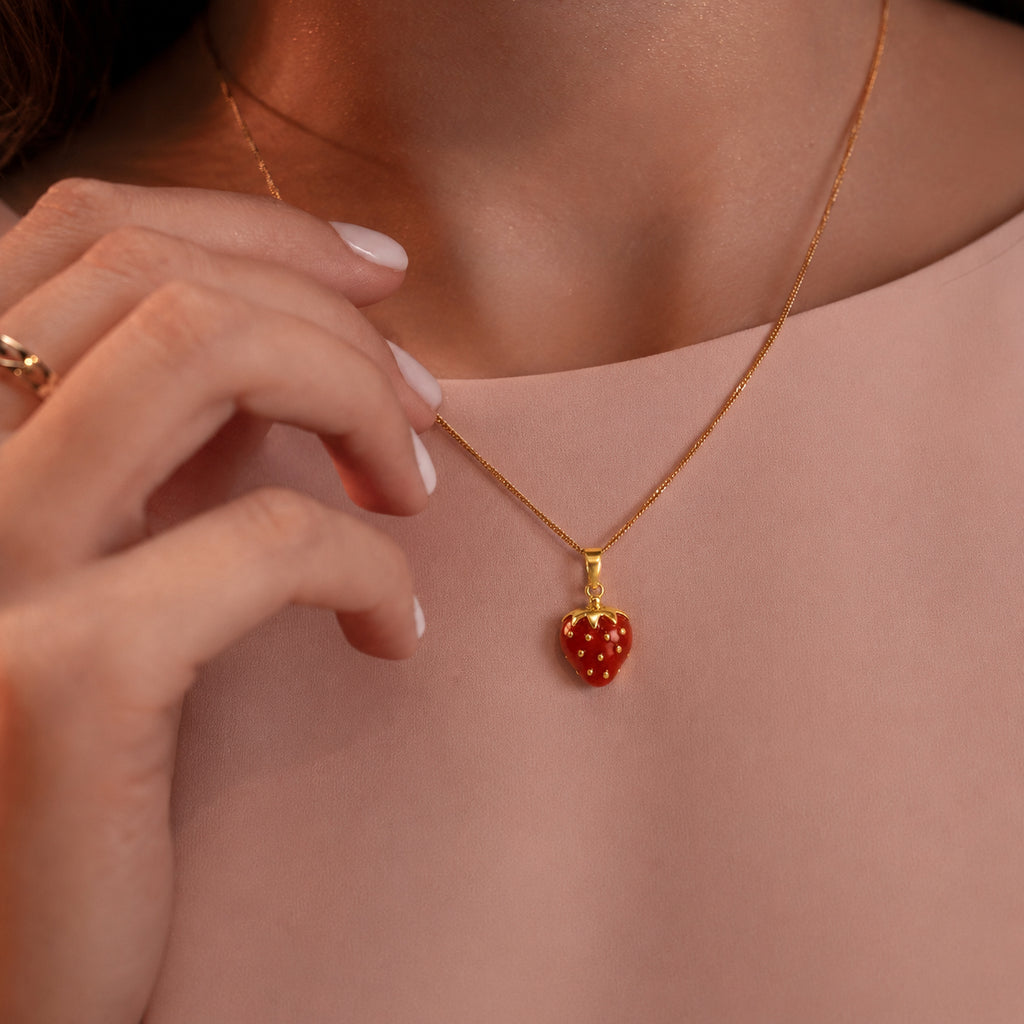 The Strawberry Pendant
