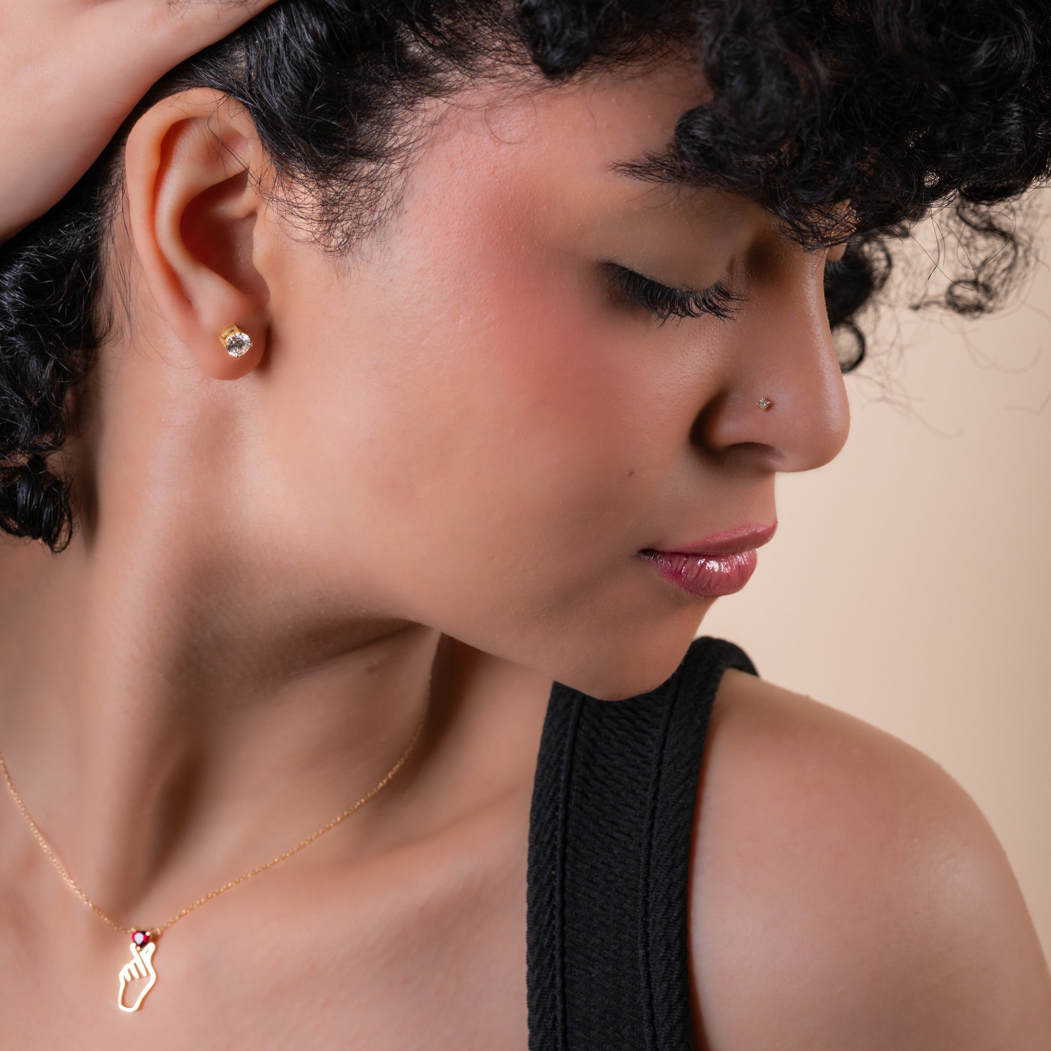 The Diamond Studs (18K Yellow Gold)