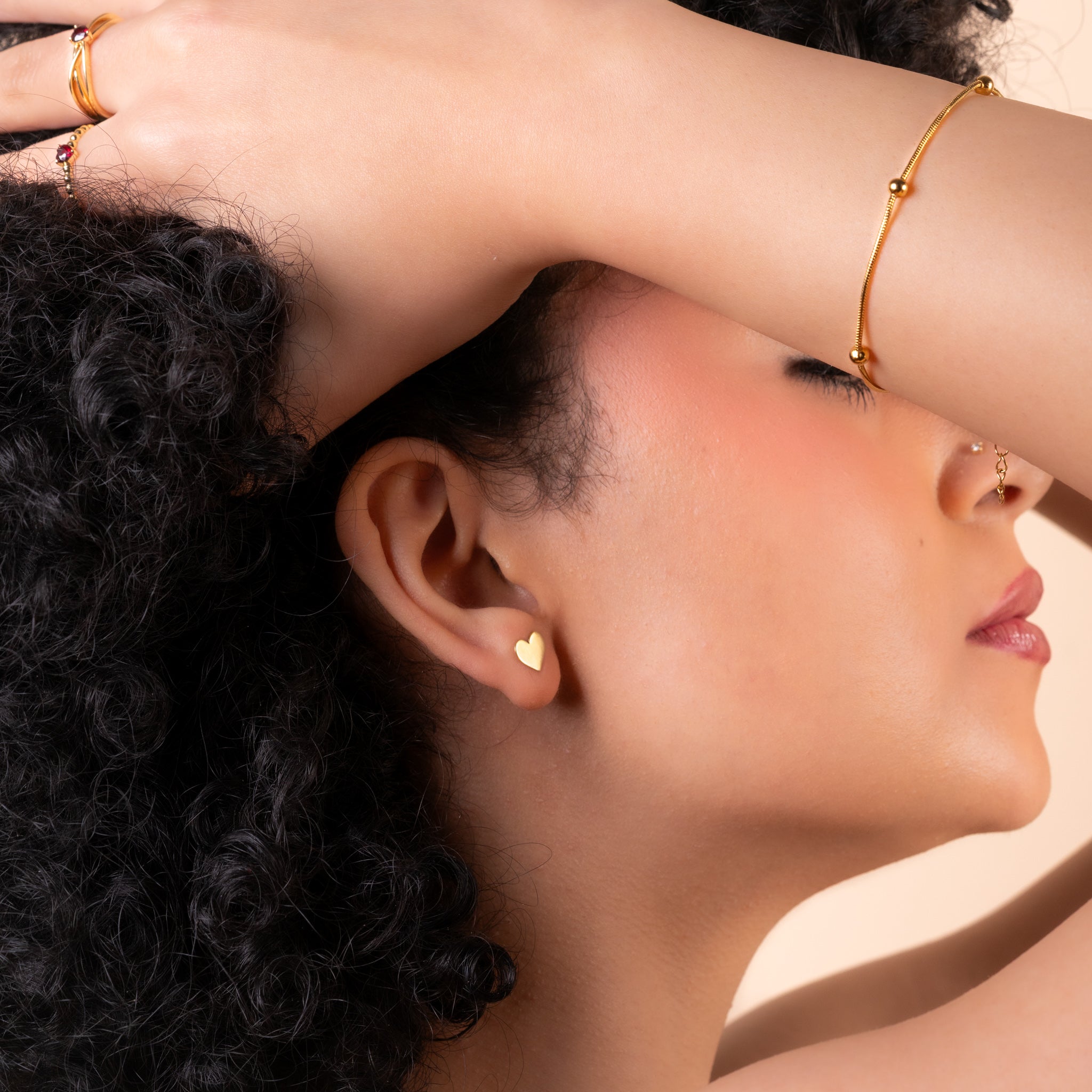 The Grande Heart Studs