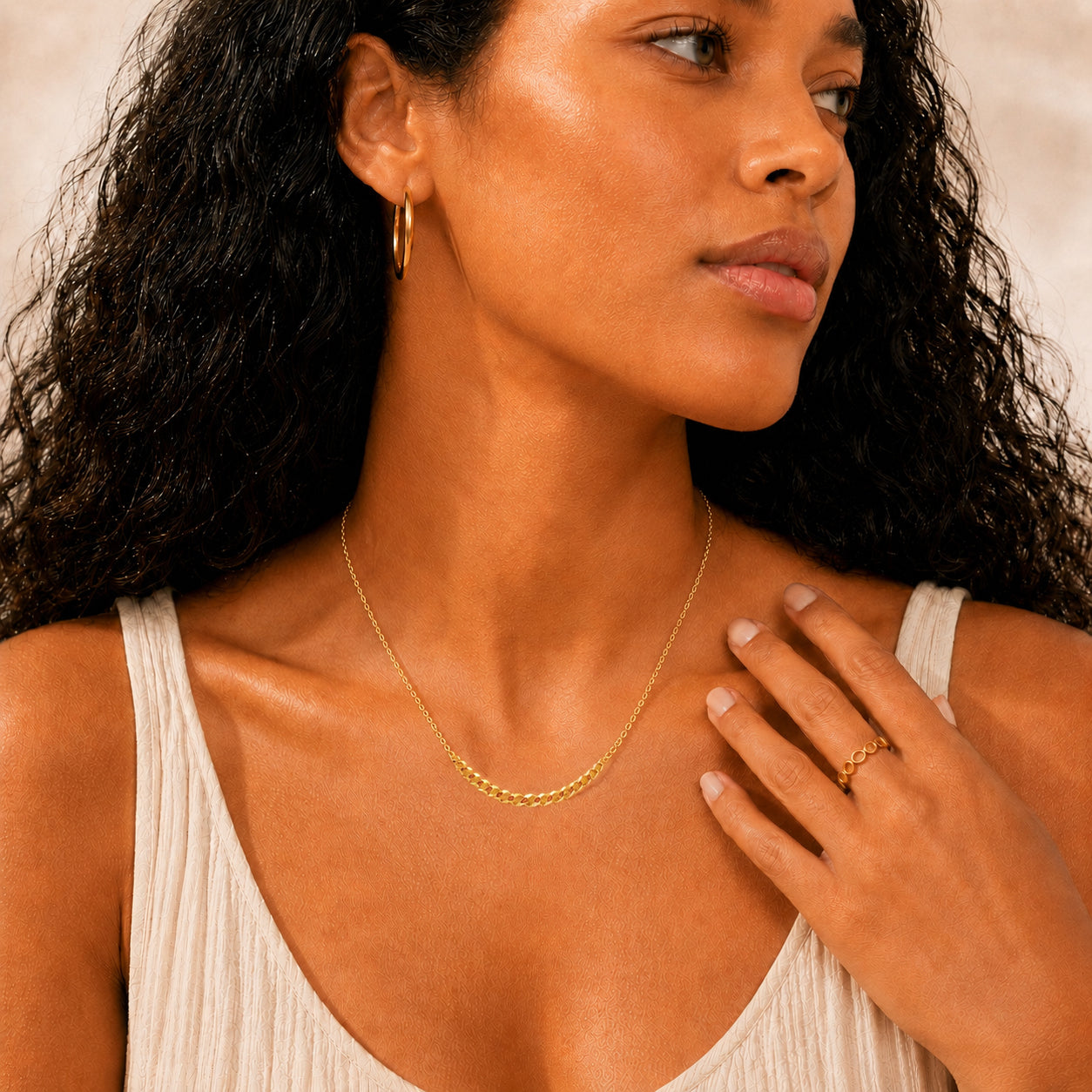 The Rising Curb Necklace