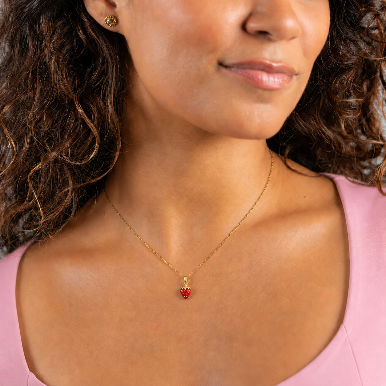 The Strawberry Pendant