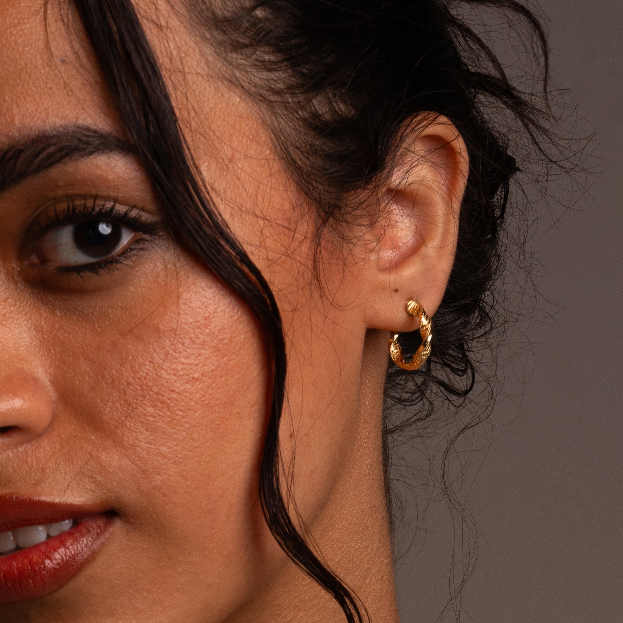 The Twisted Itched Hoops