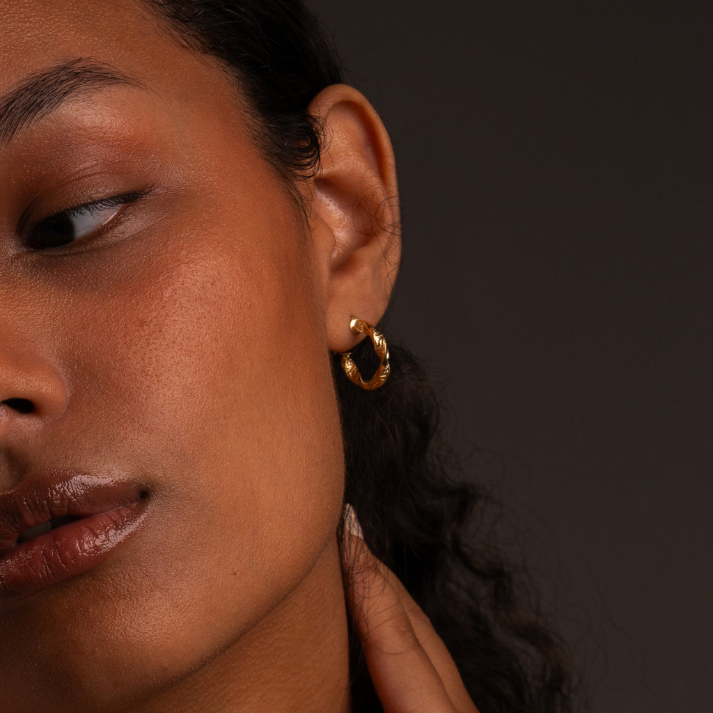 The Twisted Itched Hoops