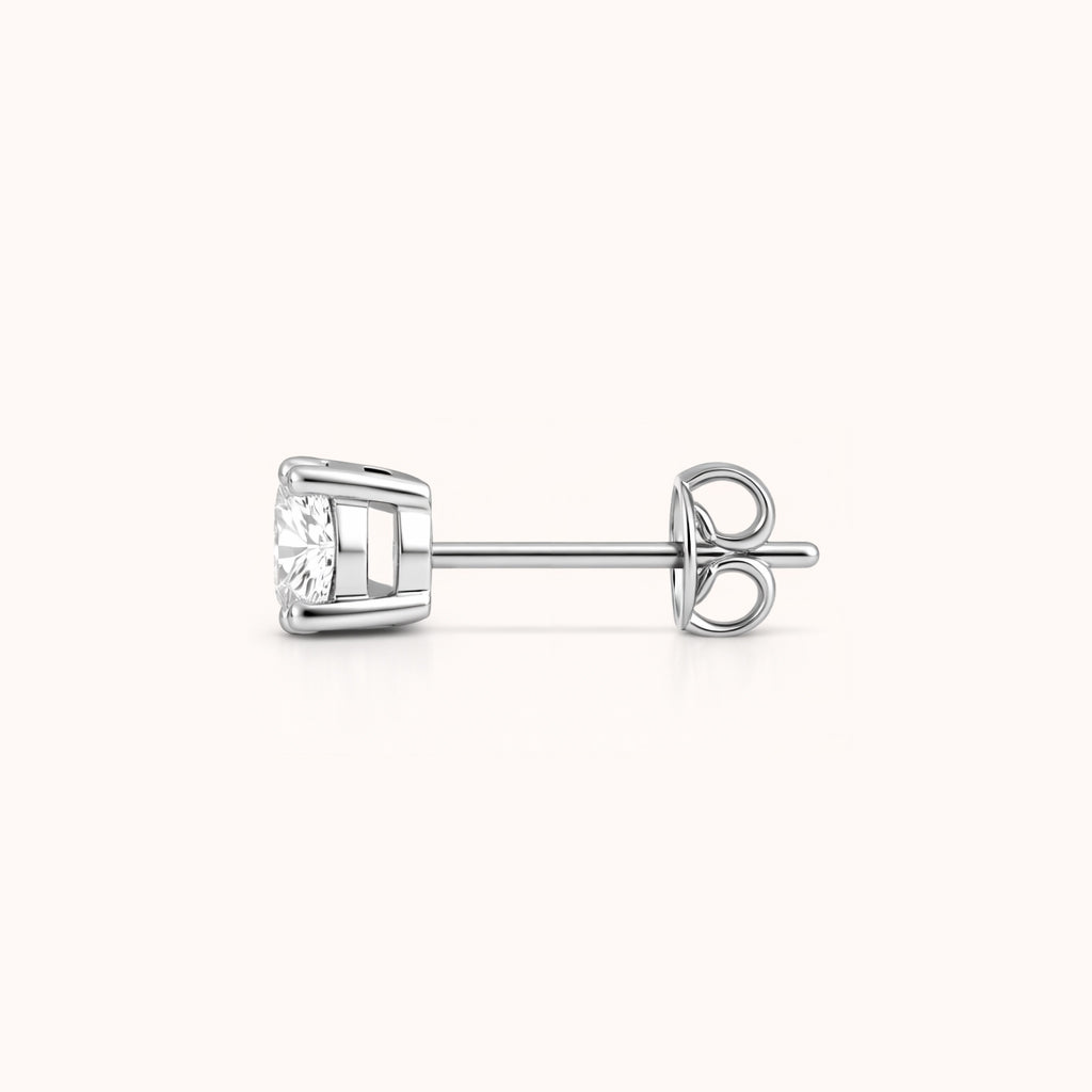 The Diamond Studs (18K White Gold)