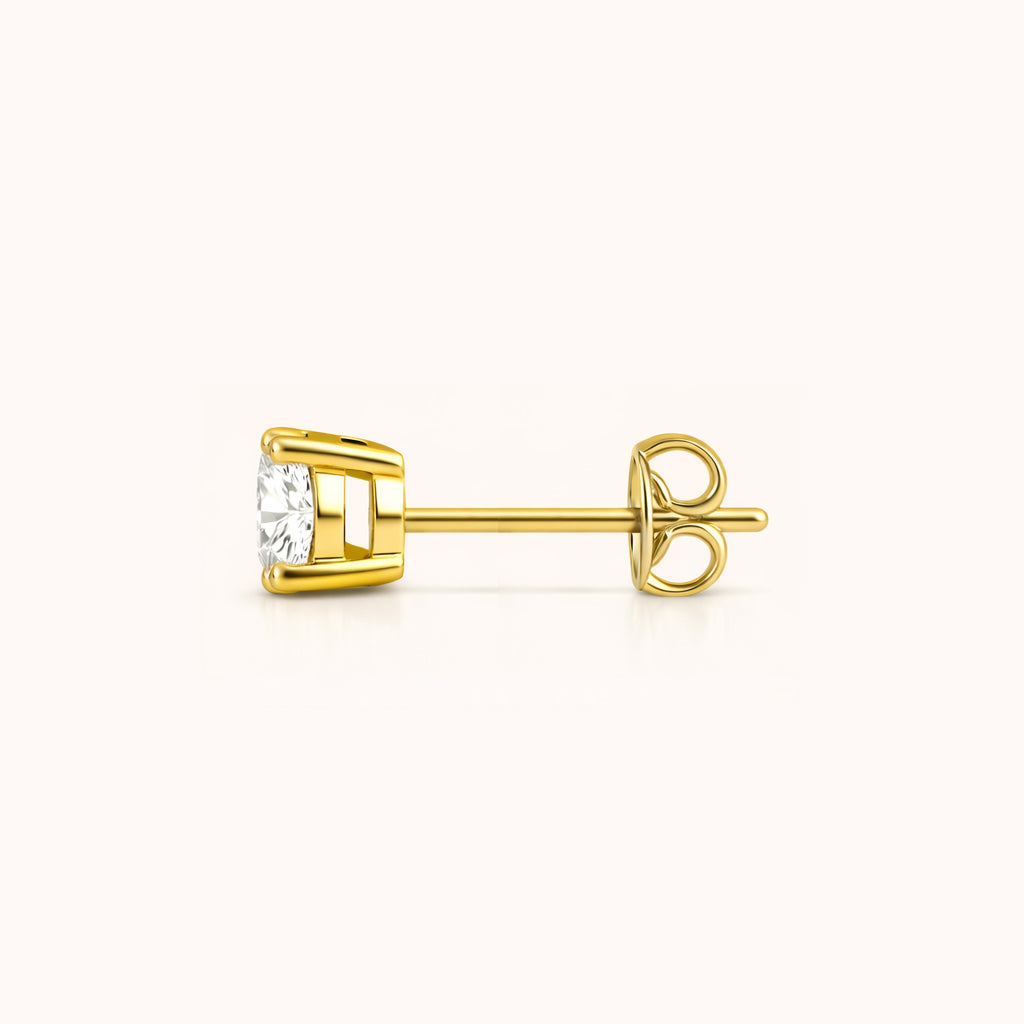 The Diamond Studs (18K Yellow Gold)