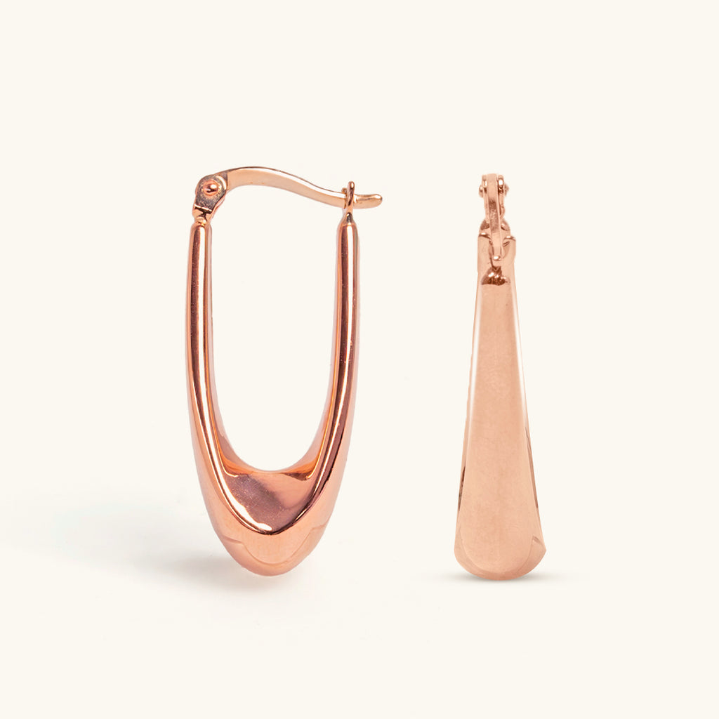 The Always U Rose Hoop