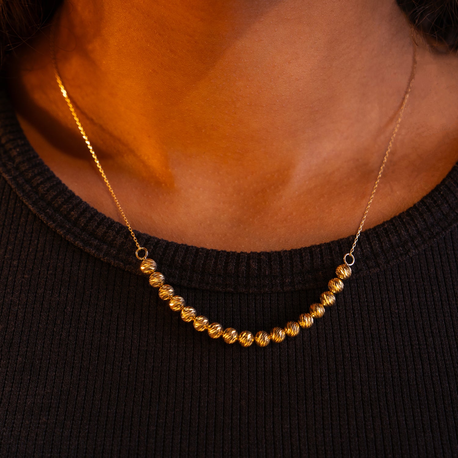 The Sparkling Spheres Necklace